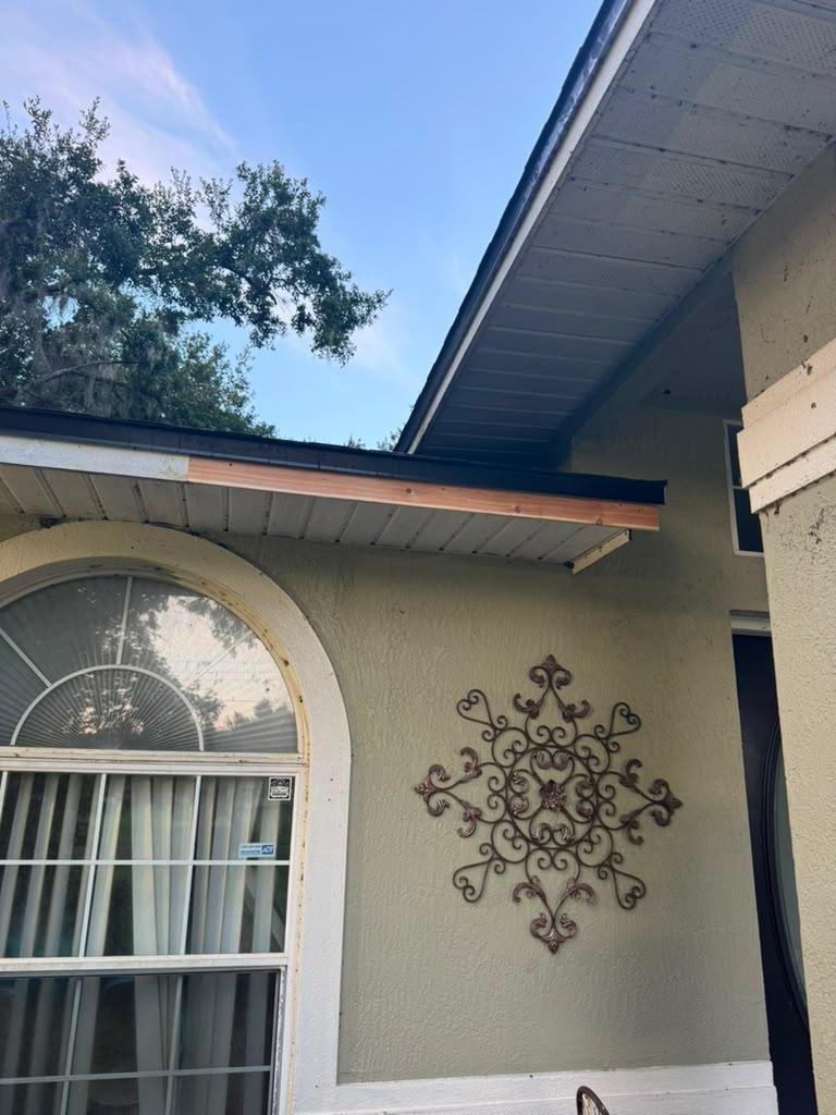 Fascia Board Replacement & Eave Return Rebuild