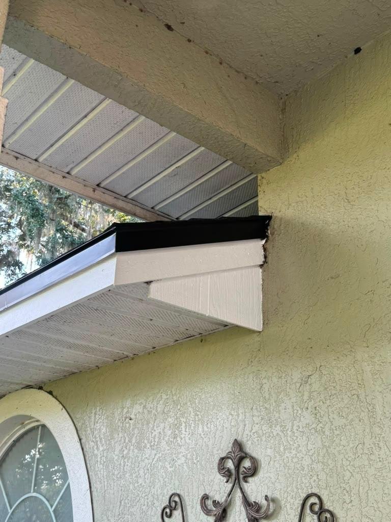 Fascia Board Replacement & Eave Return Rebuild