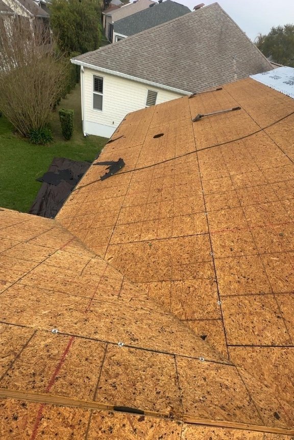 Full Roof Decking Re-Nail & Architectural Shingles